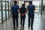 13 yıl hapis cezasıyla aranan şahıs havalimanında yakalandı 
