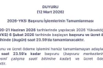 2026-YKS başvuru işlemleri bugün sona eriyor 