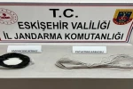 3’üncü derece sit alanında kazı yapan 2 şahıs jandarma tarafından suçüstü yakalandı