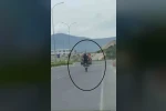 8 saniyelik akrobatik şov 69 bin TL’ye patladı 