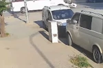 9 kişinin yaralandığı kazanın güvenlik kamerası görüntüleri ortaya çıktı 