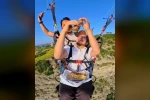 Adana’da yamaç paraşütünde şırdan keyfi: "Adanalı havada da yer" 