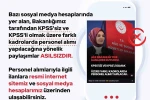 Aile ve Sosyal Hizmetler Bakanlığı: "KPSS’siz ve KPSS’li olmak üzere farklı kadrolarda personel alımı yapılacağına yönelik paylaşımlar asılsızdır" 
