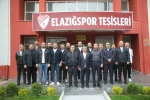 AK Parti heyeti, Elazığspor’la bir araya geldi 