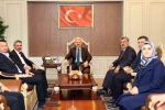 AK Parti heyetinden Vali Osman Varol’a veda ziyareti 