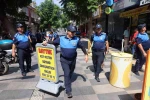 Akdeniz’de kaldırım işgallerine zabıta denetimi
