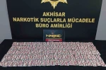 Akhisar’da bin 666 sentetik hap ele geçirildi 