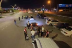 Aksaray sokaklarında şok uyulama