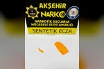 Akşehir’de uyuşturucu operasyonu 
