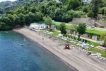 Aktaş Plajı yapılan düzenlemelerle yazın gözde plajları arasına girdi 