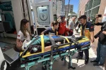 Aladağlar’da mahsur kalan dağcı ve eşi helikopterle kurtarıldı 
