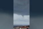 Alanya’da denizde hortum çıktı 