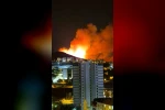 Ankara’da ağaçlık alanda yangın