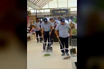 Antakya Belediyesi Uzun Çarşı’da temizlik çalışması gerçekleştirdi
