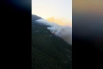 Antalya Kaş’ta orman yangını 