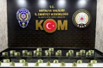 Antalya’da 22 adet kaçak tarihi eser yakalandı