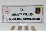 Antalya’da 6 bin 56 adet uyuşturucu hap ele geçirildi
