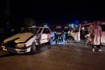 Araçta sıkışan yaralıyı itfaiye kurtardı 