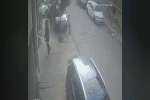 Arnavutköy’de dehşet anları: Çocuklara saldırdı, bina sakinlerine bıçak çekti 
