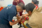 Arsuz’da parmağını blendere sıkıştıran kadının yardımına itfaiye yetişti