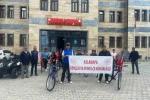 Aslanapa’da bisiklet turu düzenlendi 
