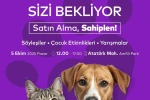 Ataşehir’de Dünya Hayvanları Koruma Günü etkinliği: "Satın Alma, Sahiplen" 
