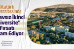 Atatürk Üniversitesinde "Sınavsız ikinci üniversite" fırsatı devam ediyor