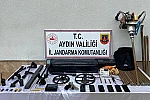 Aydın’da kaçak kazı yapan şahısların evlerine operasyon