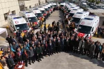 Aydın’da acil sağlık filosuna 16 yeni ambulans
