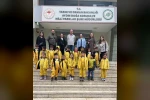Aydın’da anaokulu öğrencileri Doğa Eğitim Merkezi’ni gezdi