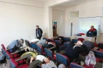 Aydın’da kursiyerler ve otel personeline afet eğitimi 