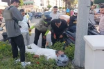 Aynı kavşakta bir saat arayla iki ayrı motosiklet kazası: 2 yaralı 