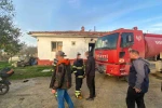 Babaeski’de ev yangını: 1 ölü, 1 yaralı 