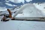 Bahçesaray yolunda çalışmalar devam ediyor 