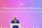 Bakan Bolat, "Kosova Türkleri Milli Bayramı" resepsiyonuna katıldı 