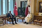 Bakan Fidan, Katar Başbakanı ve Dışişleri Bakanı Al-Thani ile görüştü