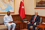 Bakan Güler, Gana’nın Ankara Büyükelçisi Nasiru-Deen’i kabul etti 