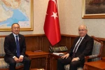 Bakan Güler, Güney Kore’nin Ankara Büyükelçisi Boo’yu kabul etti