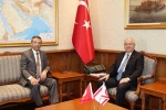 Bakan Güler, KKTC Dışişleri Bakanı Ertuğruloğlu ile bir araya geldi