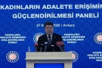 Bakan Tunç: "Kadına yönelik şiddet bizim kırmızı çizgimizdir "