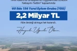 Bakan Yumaklı: "LEADER Yaklaşımı Tedbiri’ne başvuruda bulunan 60 ildeki 156 Yerel Eylem Grubunun tamamı desteklenmeye hak kazandı"
