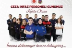 Bakanlıktan cezaevi personeline vefa afişi 