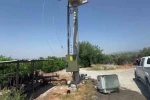 Bakır için direk üzerindeki trafoyu hedef alan hırsızlar, narenciye ağaçlarını susuz bıraktı