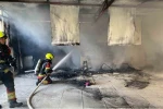 Balıkesir’de balkonda çıkan yangın tüm binayı yakıyordu