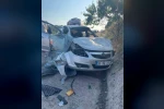 Balıkesir’de şarampole uçan otomobilde 1 kişi yaralandı