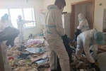 Balkan Mahallesi’nde evden 28 ton çöp çıkarıldı