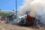 Bartın’da yangında bir ev ve ahır kül oldu