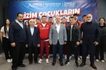 Başkan Bıyık milli sporcularla bir araya geldi
