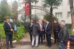 Başkan Bozbey’den şehit binbaşının ailesine taziye ziyareti 