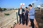 Başkan Kocagöz, Şelale Mahallesi’ne kazandırılan yeni park alanını inceledi